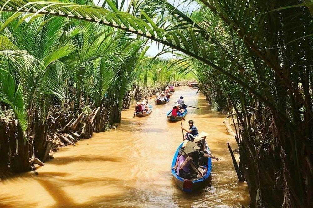 Con Phung Resort Mekong - Nature Escape With Free Boat Shuttle & Fishing Ben Tre ภายนอก รูปภาพ