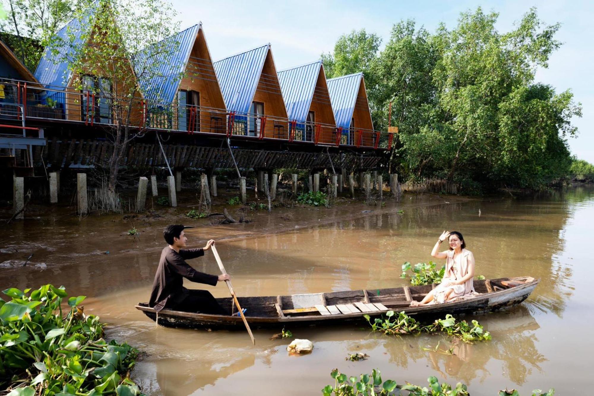 Con Phung Resort Mekong - Nature Escape With Free Boat Shuttle & Fishing Ben Tre ภายนอก รูปภาพ
