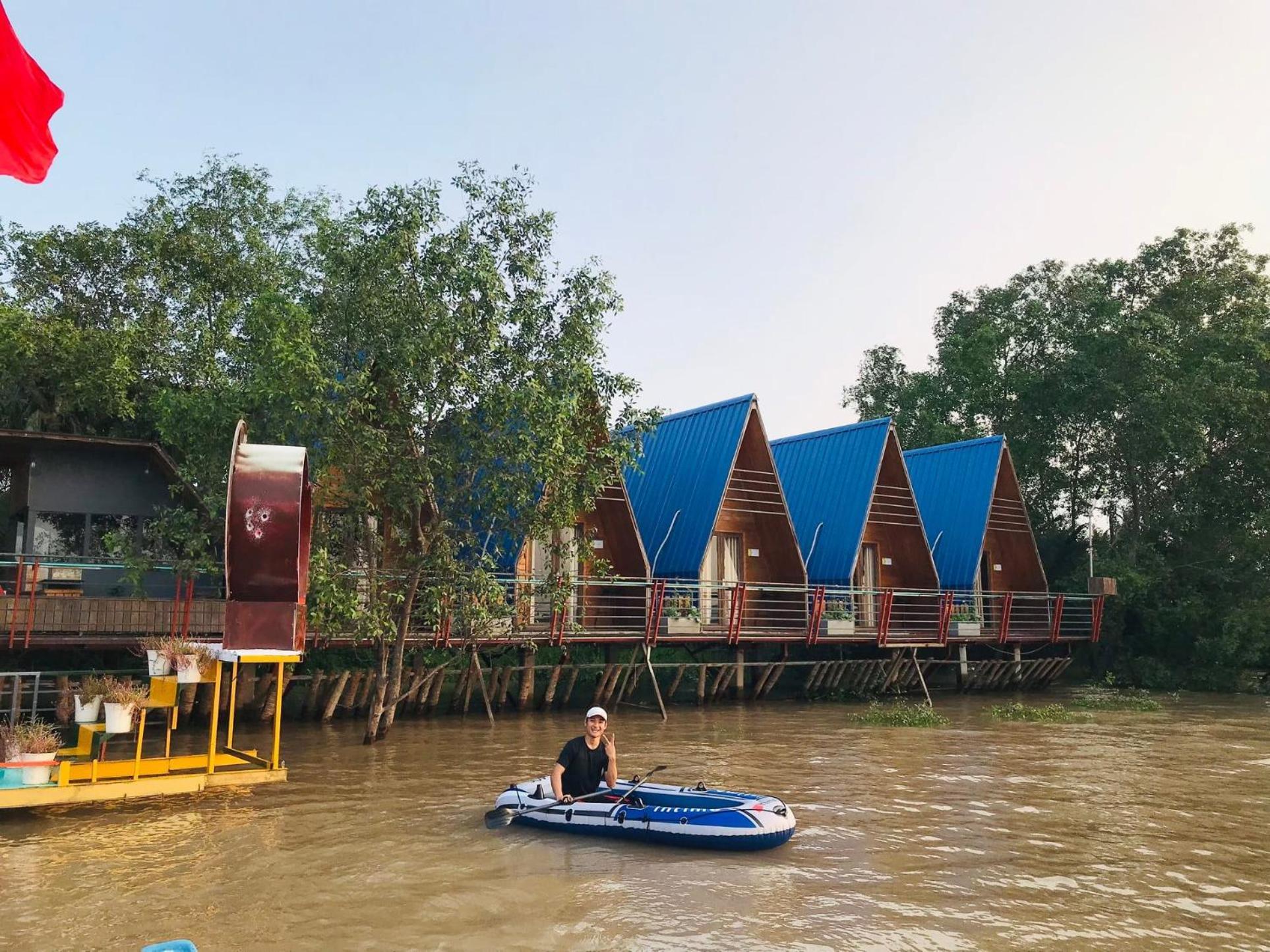 Con Phung Resort Mekong - Nature Escape With Free Boat Shuttle & Fishing Ben Tre ภายนอก รูปภาพ